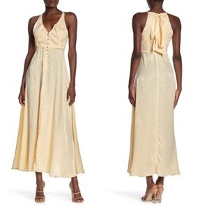 Free People Olivia Satin Maxi Dress